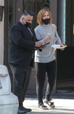 EMMA WATSON Leaves a Tailor in Beverly Hills 03/10/2021
