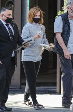 EMMA WATSON Leaves a Tailor in Beverly Hills 03/10/2021