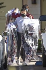 ENIKO PARRISH at a Dry Cleaning in Calabasas 03/07/2021