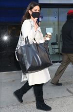 ERIELLE RESHEF Leaves GMA Studios in New York 03/03/2021