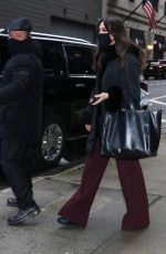 ERIELLE RESHEF Leaves Good Morning America in New York 03/01/2021