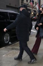 ERIELLE RESHEF Leaves Good Morning America in New York 03/01/2021