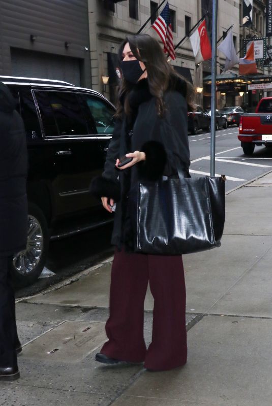 ERIELLE RESHEF Leaves Good Morning America in New York 03/01/2021