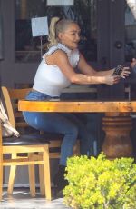 ERIKA JAYNE Out for Lunch at Toast in West Hollywood 03/14/2021