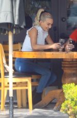 ERIKA JAYNE Out for Lunch at Toast in West Hollywood 03/14/2021