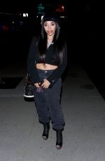 ERIN BRIA WRIGHT at BOA Steakhouse in West Hollywood 03/27/2021