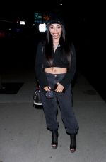 ERIN BRIA WRIGHT at BOA Steakhouse in West Hollywood 03/27/2021