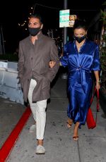 EVA LONGORIA and Jose Baston at Mr. Chow in Beverly Hills 03/30/2021