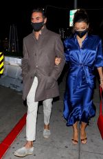 EVA LONGORIA and Jose Baston at Mr. Chow in Beverly Hills 03/30/2021