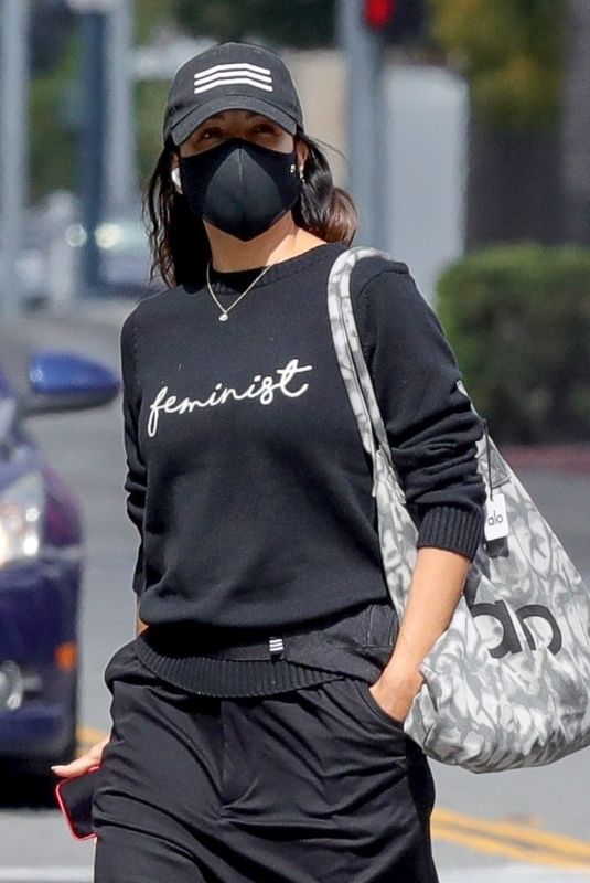 EVA LONGORIA Out and About in Beverly Hills 03/08/2021