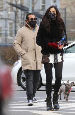 FAMKE JANSSEN Leaves Bar Pitti in New York 03/06/2021