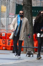 FAMKE JANSSEN Leaves Bar Pitti in New York 03/06/2021