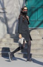 FAMKE JANSSEN Out in New York 03/03/2021