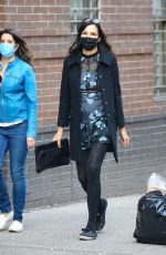 FAMKE JANSSEN Out in New York 03/09/2021