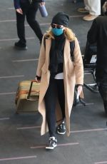 FELICITY HUFFMAN at LAX Airport in Los Angeles 03/09/2021