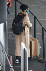 FELICITY HUFFMAN at LAX Airport in Los Angeles 03/09/2021