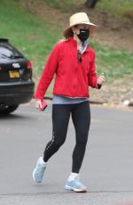 FELICITY HUFFMAN Out at a Park in Studio City 03/07/2021