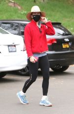 FELICITY HUFFMAN Out at a Park in Studio City 03/07/2021