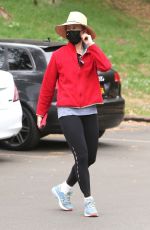 FELICITY HUFFMAN Out at a Park in Studio City 03/07/2021