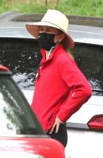 FELICITY HUFFMAN Out at a Park in Studio City 03/07/2021