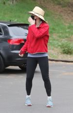 FELICITY HUFFMAN Out at a Park in Studio City 03/07/2021