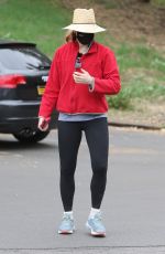FELICITY HUFFMAN Out at a Park in Studio City 03/07/2021