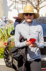 FELICITY HUFFMAN Out wit Her Dogs in Studio City 02/28/2021