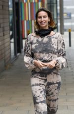 FERNE MCCANN Arrives at Steph;s Packed Lunch Show in Leeds03/25/2021