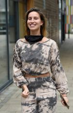 FERNE MCCANN Arrives at Steph;s Packed Lunch Show in Leeds03/25/2021