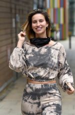 FERNE MCCANN Arrives at Steph;s Packed Lunch Show in Leeds03/25/2021