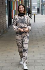 FERNE MCCANN Arrives at Steph;s Packed Lunch Show in Leeds03/25/2021