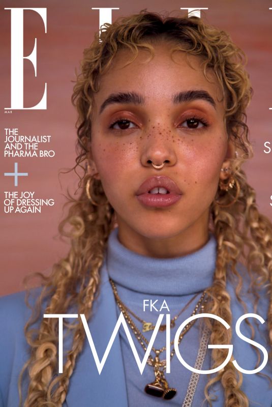 FKA TWIGS in Elle Magazine, March 2021