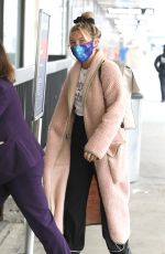 FLORENCE PUGH at LAX Airport in Los Angeles 03/03/2021