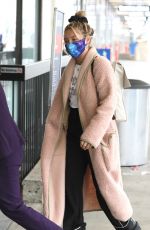 FLORENCE PUGH at LAX Airport in Los Angeles 03/03/2021