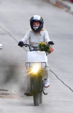 FLORENCE PUGH Out Riding a Electric Bike in Pasadena 03/07/2021