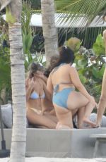 FRANCESCA AIELLO in Bikini at a Beach in Tulum 03/14/2021