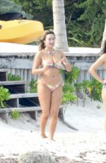 FRANCESCA AIELLO in Bikini at a Beach in Tulum 03/14/2021