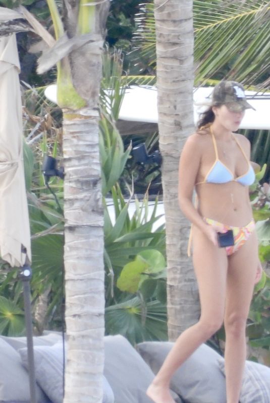 FRANCESCA AIELLO in Bikini at a Beach in Tulum 03/14/2021