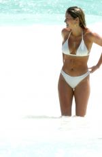 FRANCESCA AIELLO in Bikini Celebrates Her Birthday at a Beach in Tulum 03/16/2021