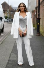 FRANKIE SIMS on the Set of The Only Way is Essex in Brentwood 03/07/2021