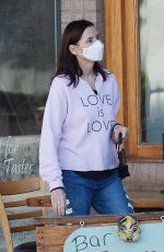 GEENA DAVIS Out and About in Los Angeles 03/22/2021