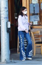 GEENA DAVIS Out and About in Los Angeles 03/22/2021
