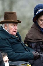 GEMMA WHELAN on the Set of Gentleman Jack Series 2 in Leeds 03/02/2021