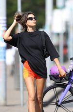 GEORGIA FOWLER Out with Her Dog in Sydney 03/07/2021
