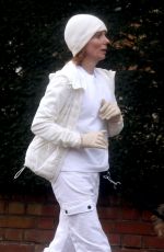 GERI HALLIWELL Out Jogging in London 03/10/2021