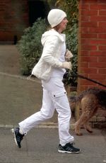 GERI HALLIWELL Out Jogging in London 03/10/2021