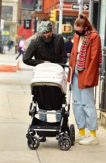 GIGI HADID and Zayn Malik Out in New York 03/25/2021