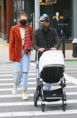 GIGI HADID and Zayn Malik Out in New York 03/25/2021