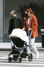 GIGI HADID and Zayn Malik Out in New York 03/25/2021