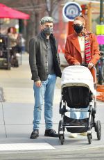 GIGI HADID and Zayn Malik Out in New York 03/25/2021